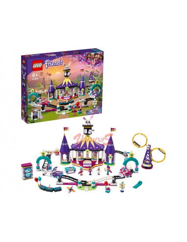 LEGO Friends Montagne russe magic in parcul de distractii,41685
