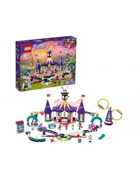 LEGO Friends Montagne russe magic in parcul de distractii,41685