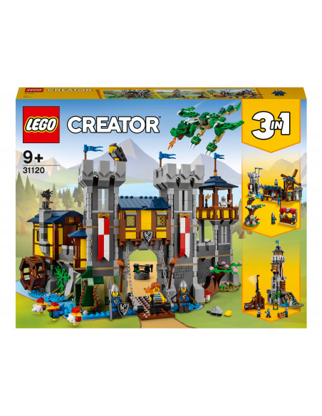 LEGO Creator 3 in 1 Castel medieval,31120