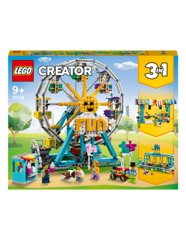LEGO Creator 3 in 1 Roata din parcul de distractii,31119