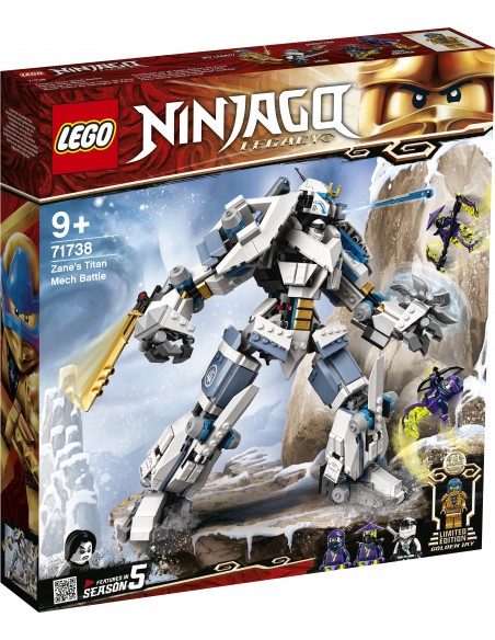 LEGO Ninjago Lupta cu robotul de titan a lui Zane,71738