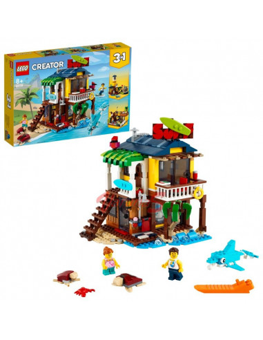 LEGO Creator Casa de pe plaja a surferilor,31118
