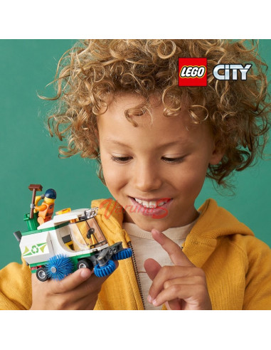 LEGO City Masina de maturat strada,60249