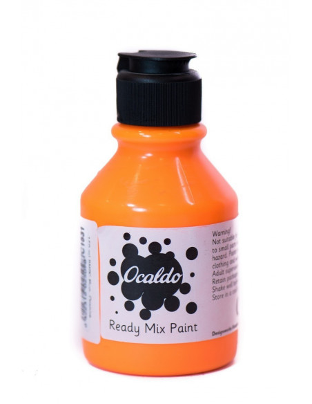 Tempera Ocaldo, 150 ml, portocaliu neon,151218034