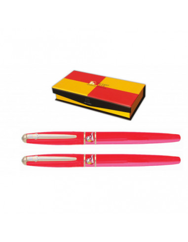SET Pix si Stilou PICASSO 966 ROSU,966R