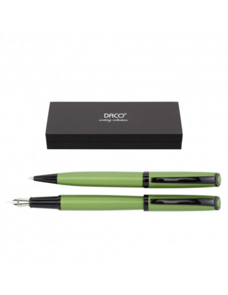 SE279V,Set pix si stilou DACO SE279V, Verde/Negru