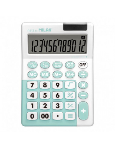 CALCULATOR 12 DG MILAN 151812IBGGRBL ANTIBACTERIAL,151812IBGGRBL