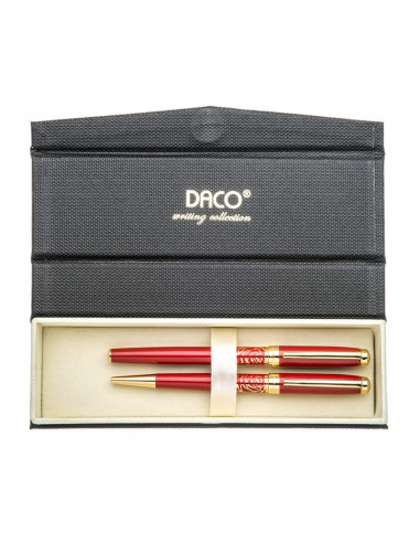 SE268R,Set pix si stilou DACO SE268R, Rosu