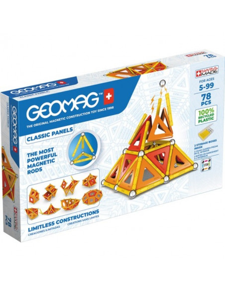Geomag: Green Line Panels - 78 piese,472