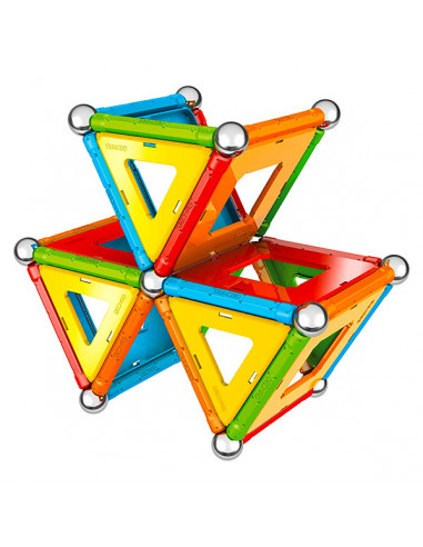 Set de construcţie magnetic Geomag Confetti - 68 de