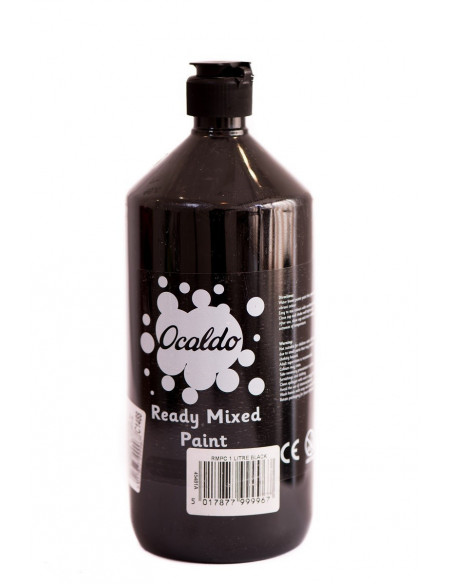 Tempera Ocaldo, 1 litru, negru,151218049