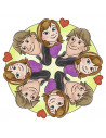 SET DE CREATIE MANDALA 2 IN 1 FROZEN,RVSAC29841