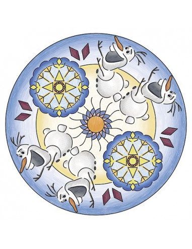 SET DE CREATIE MANDALA 2 IN 1 FROZEN,RVSAC29841
