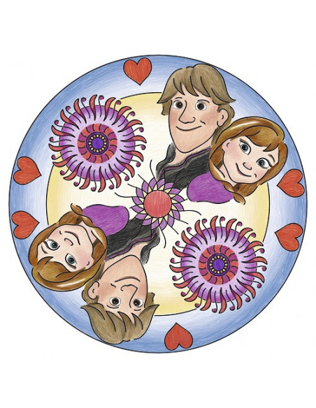 SET DE CREATIE MANDALA 2 IN 1 FROZEN,RVSAC29841