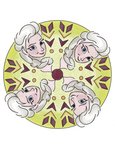 SET DE CREATIE MANDALA 2 IN 1 FROZEN,RVSAC29841