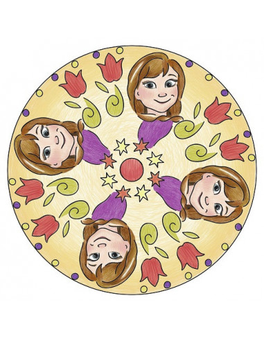 SET DE CREATIE MANDALA 2 IN 1 FROZEN,RVSAC29841