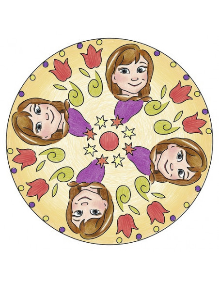 SET DE CREATIE MANDALA 2 IN 1 FROZEN,RVSAC29841