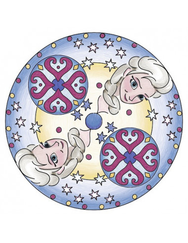 SET DE CREATIE MANDALA 2 IN 1 FROZEN,RVSAC29841