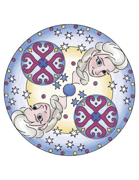 SET DE CREATIE MANDALA 2 IN 1 FROZEN,RVSAC29841