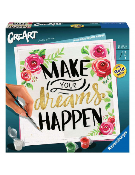 PICTURA PE NUMERE - MAKE YOUR DREAMS HAPPEN,RVSPBN29028