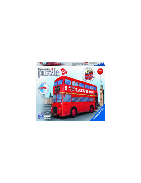 PUZZLE 3D AUTOBUZ LONDRA, 216 PIESE,RVS3D12534