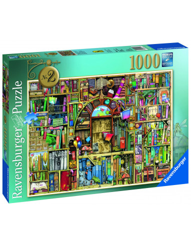 PUZZLE LIBRARIA BIZARA 2, 1000 PIESE,RVSPA19418