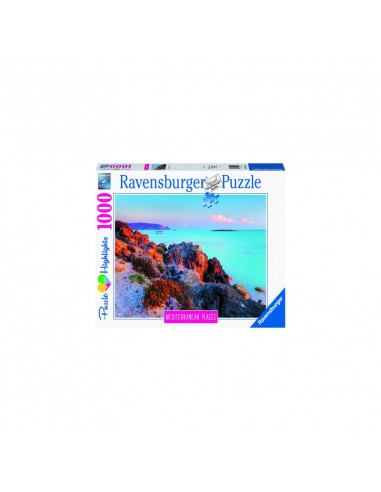 PUZZLE GRECIA MEDITERANEANA, 1000 PIESE,RVSPA14980