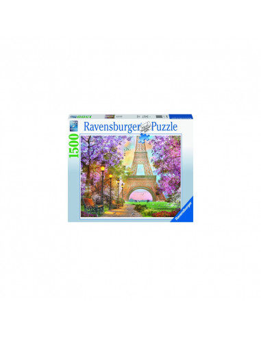 PUZZLE ALEE ROMANTIC PARIS, 1500 PIESE,RVSPA16000