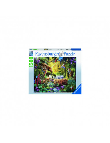 PUZZLE IAZ CU TIGRI, 1500 PIESE,RVSPA16005