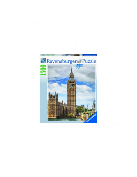 PUZZLE PISICA IN BIG BEN, 1500 PIESE,RVSPA16009