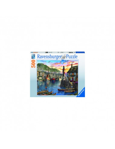 PUZZLE PORT LA RASARIT, 500 PIESE,RVSPA15045