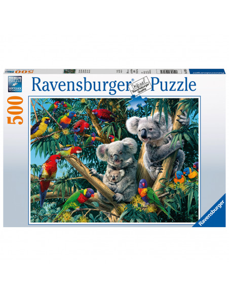 PUZZLE KOALA IN COPAC, 500 PIESE,RVSPA14826