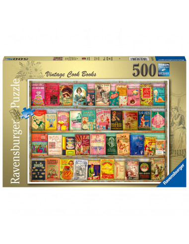 PUZZLE CARTI DE GATIT DE EPOCA, 500 PIESE,RVSPA16412