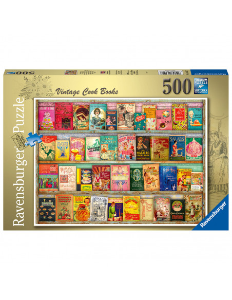 PUZZLE CARTI DE GATIT DE EPOCA, 500 PIESE,RVSPA16412