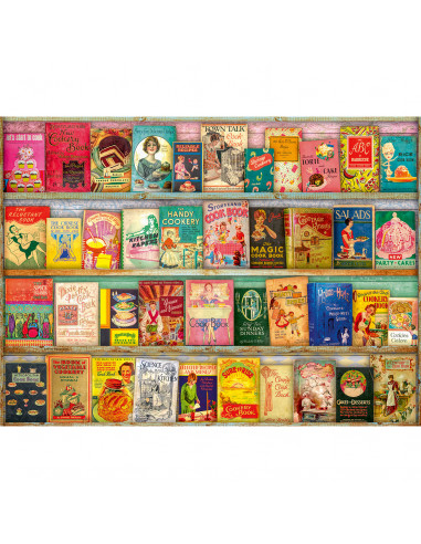PUZZLE CARTI DE GATIT DE EPOCA, 500 PIESE,RVSPA16412