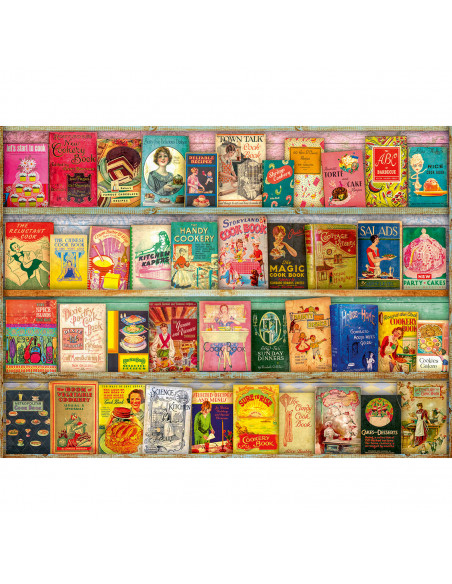 PUZZLE CARTI DE GATIT DE EPOCA, 500 PIESE,RVSPA16412