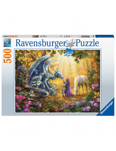 PUZZLE DRAGON, 500 PIESE,RVSPA16580