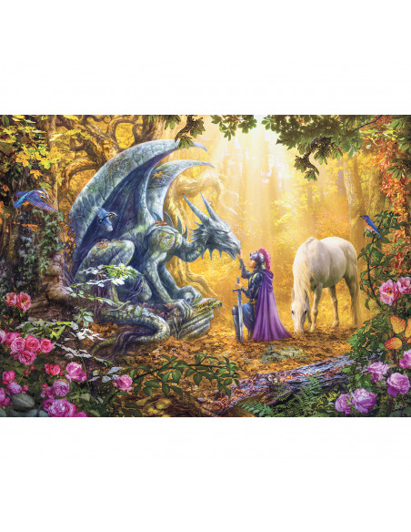 PUZZLE DRAGON, 500 PIESE,RVSPA16580