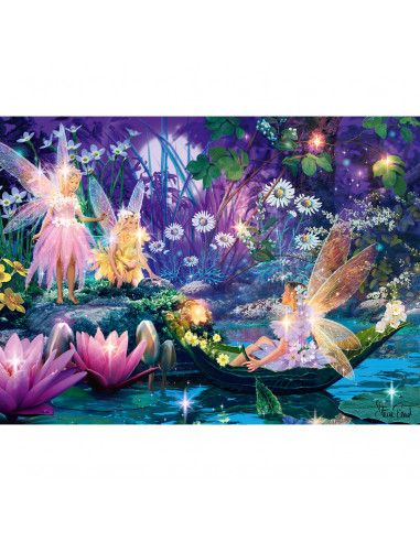 PUZZLE ZANALE PADURII, 500 PIESE + STICKERE,RVSPA14882