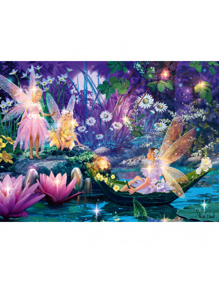 PUZZLE ZANALE PADURII, 500 PIESE + STICKERE,RVSPA14882