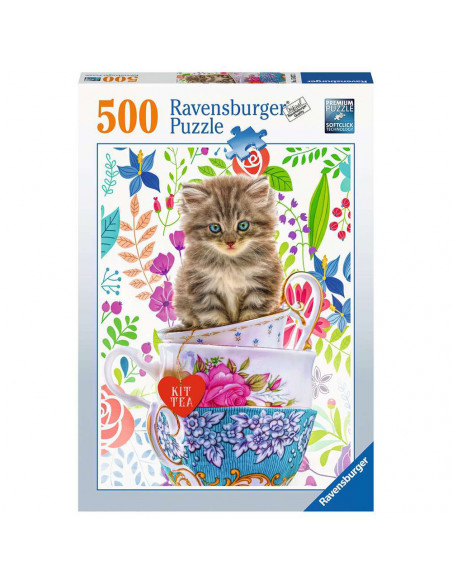 PUZZLE PISICUTA IN CEASCA, 500 PIESE,RVSPA15037