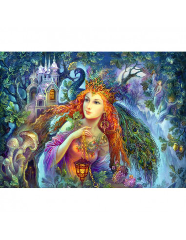 PUZZLE ZANA, 500 PIESE + STICKERE,RVSPA16594