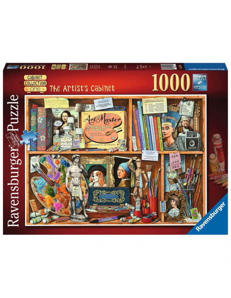 PUZZLE CABINETUL ARTISTULUI, 1000 PIESE,RVSPA14997