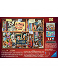PUZZLE CABINETUL ARTISTULUI, 1000 PIESE,RVSPA14997 2