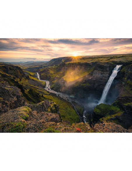 PUZZLE CASCADA HAIFOSS ISLANDA, 1000 PIESE,RVSPA16738