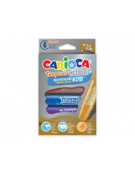 Creion-Tempera Temperello Metallic 6/Set,SKP024 Creion-Tempera Temperello Metallic 6/Set,SKP024