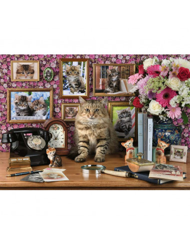 PUZZLE PISICUTA DRAGUTA, 1000 PIESE,RVSPA15994