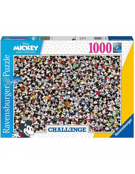 PUZZLE PROVOCARE MICKEY SI PRIETENII, 1000 PIESE,RVSPA16744