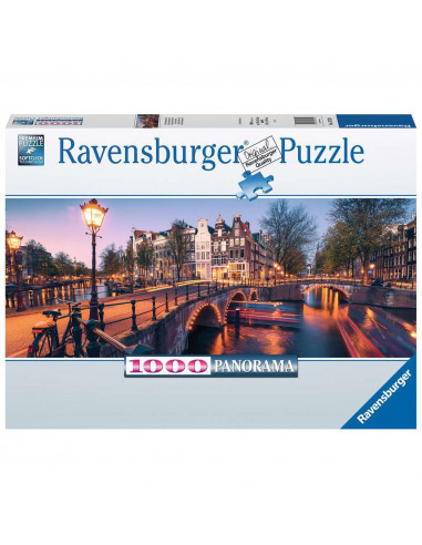 PUZZLE NOAPTEA IN AMSTERDAM, 1000 PIESE,RVSPA16752