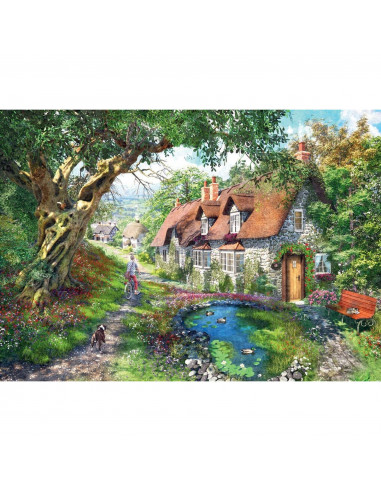 PUZZLE CASUTA PE DEAL, 1000 PIESE,RVSPA16777